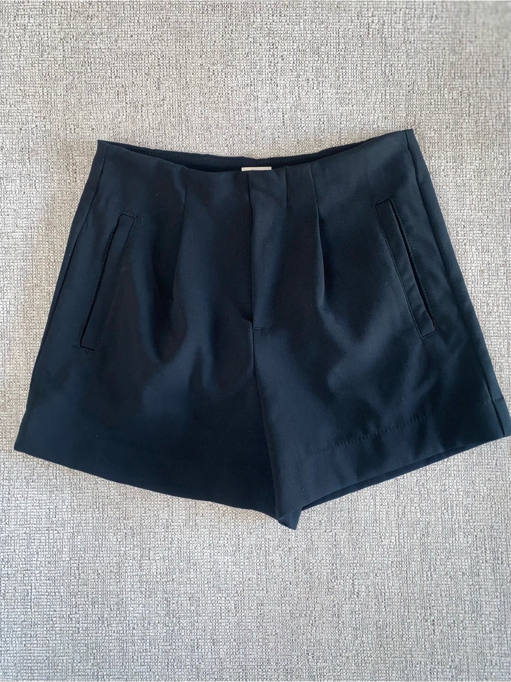 a new day Black High-Waist Tailored Shorts